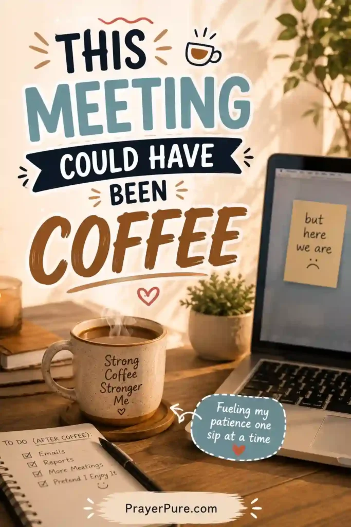 Coffee and Survival Work Quotes