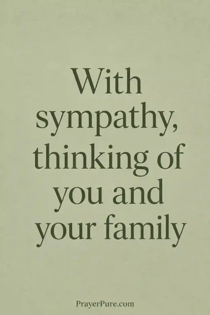 Condolence Messages of Sympathy and Support