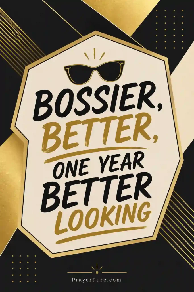 Confident & Boss Funny Birthday Captions for Yourself