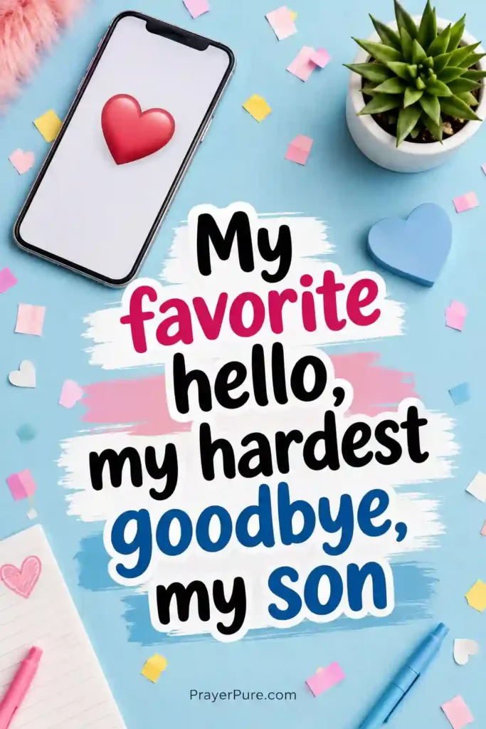 Cute Mom Son Quotes for Social Media Captions