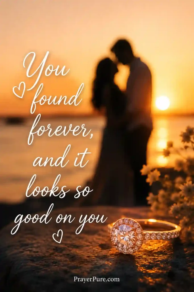 Cute and Romantic Engagement Wishes