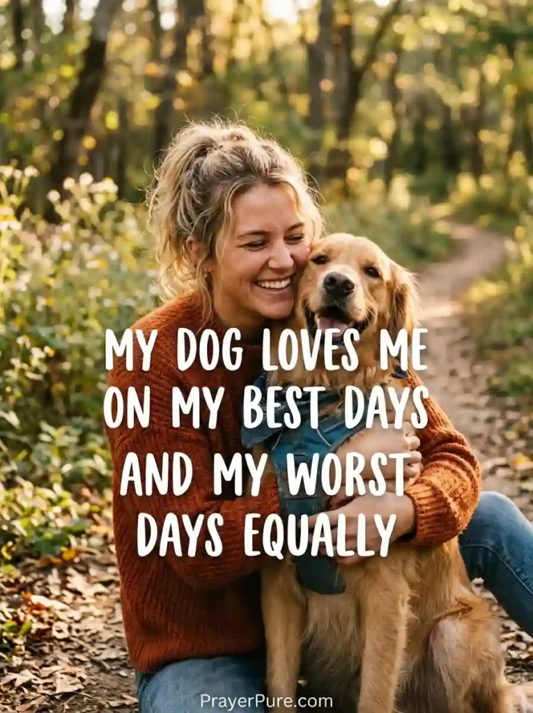 Dog Mom Captions About Unconditional Love