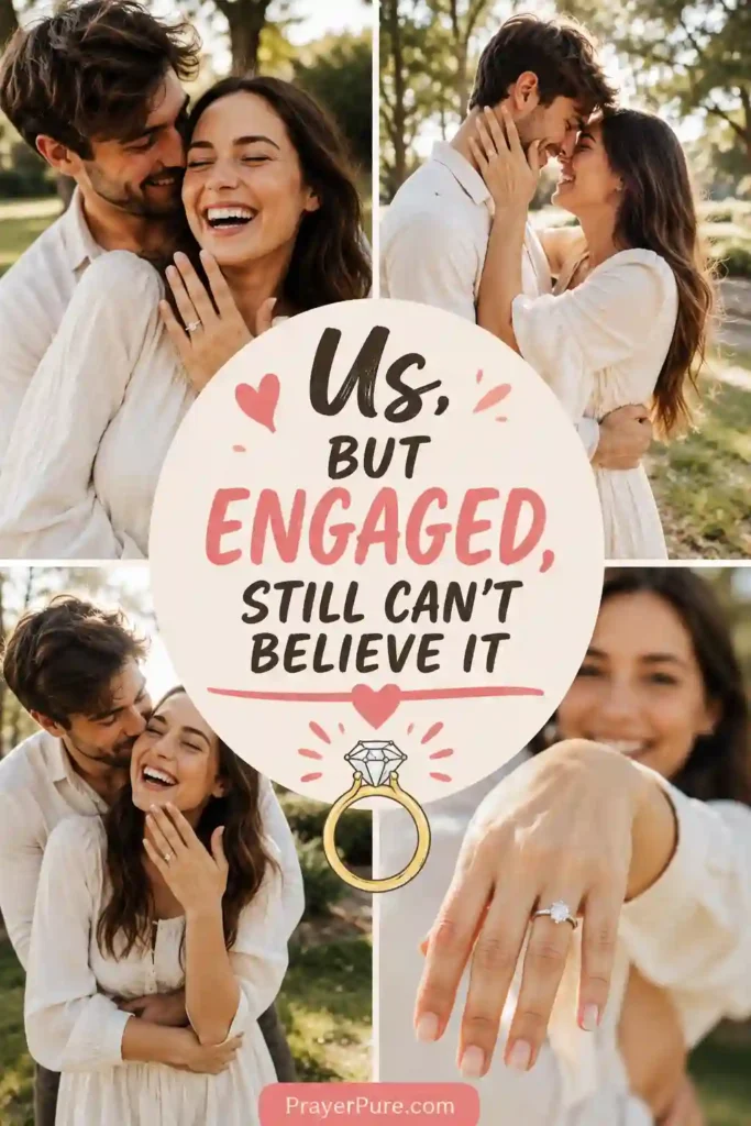 Engagement Announcement Captions for Couples Photos