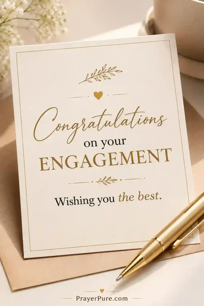 Engagement Wishes for Coworkers