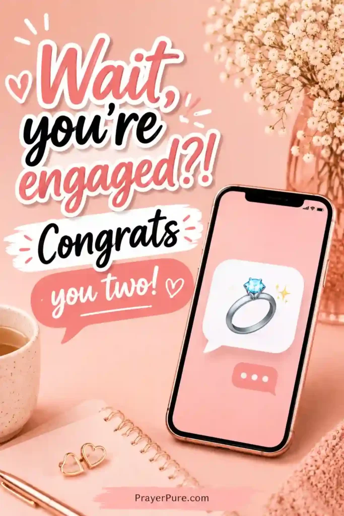Engagement Wishes for Social Media and Text Messages