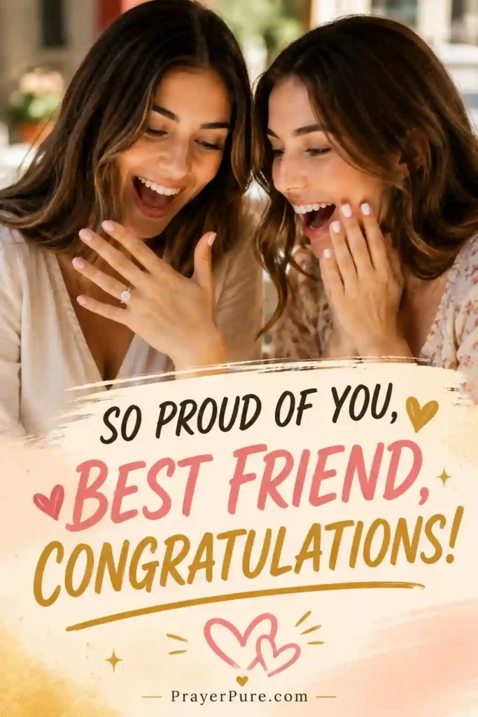 Engagement Wishes for Your Best Friend