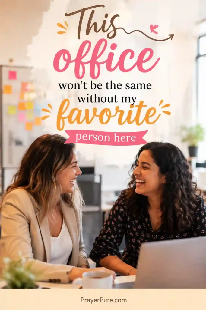 Farewell Messages for a Close Coworker Friend