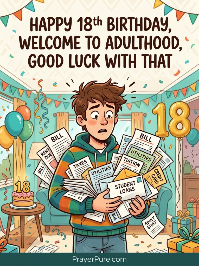 Funny 18th Birthday Quotes