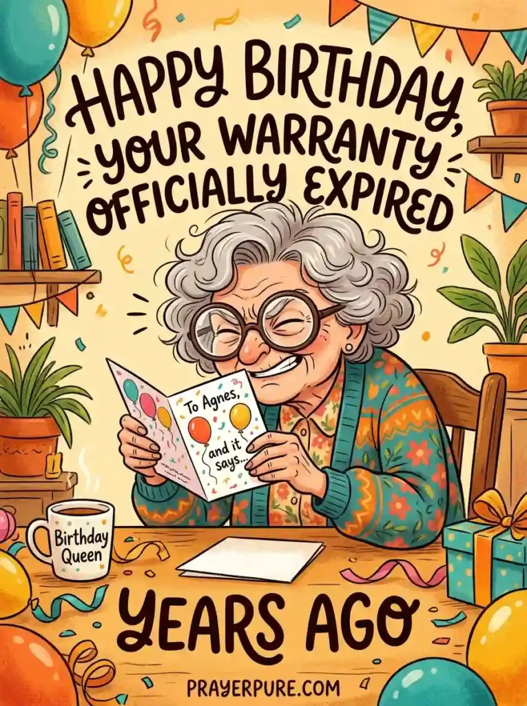 Funny Age-Related Birthday Puns
