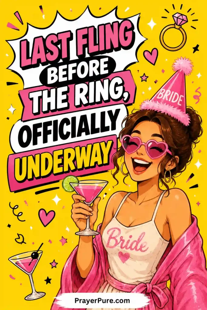 Funny Bachelorette Party Captions