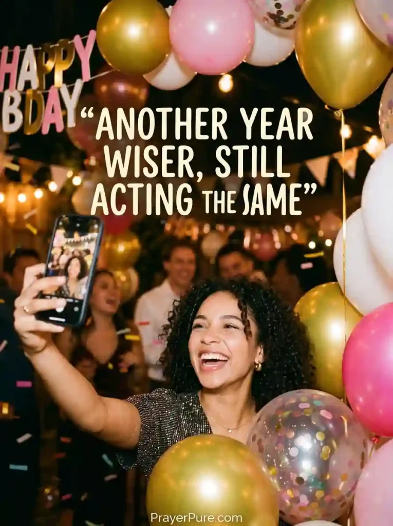 Funny Birthday Captions for Instagram