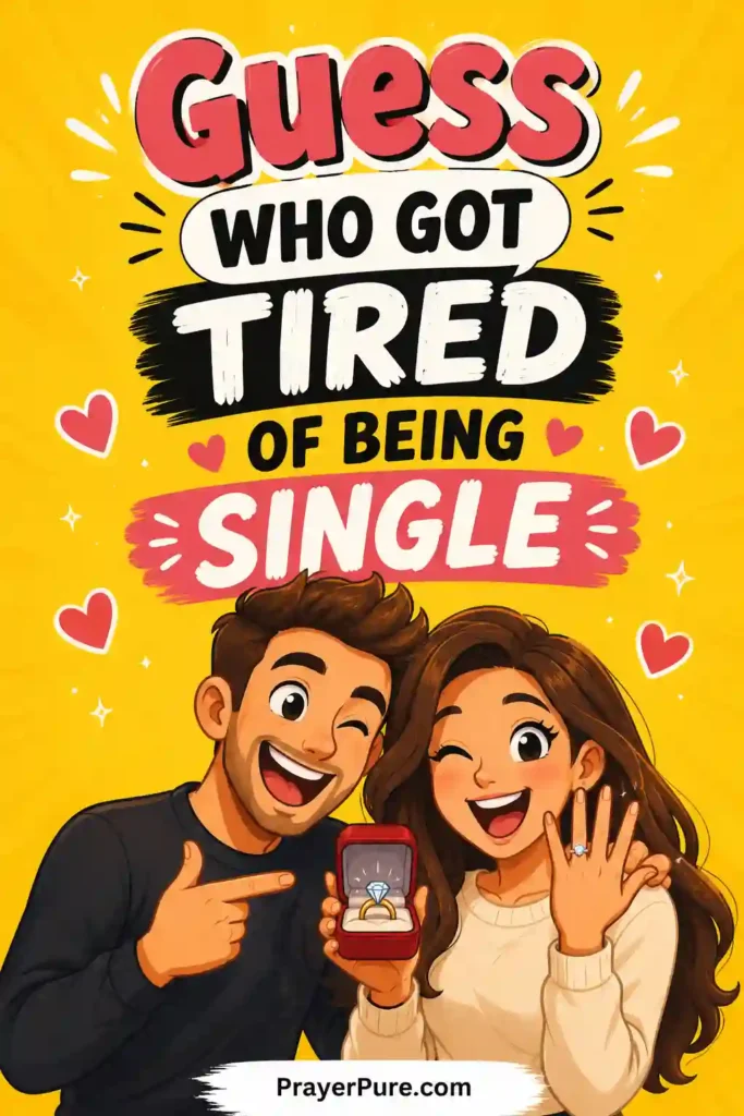 Funny Engagement Announcement Captions