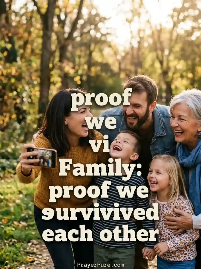 Funny Family Captions for Instagram