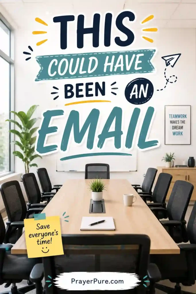 Funny Sayings About Meetings