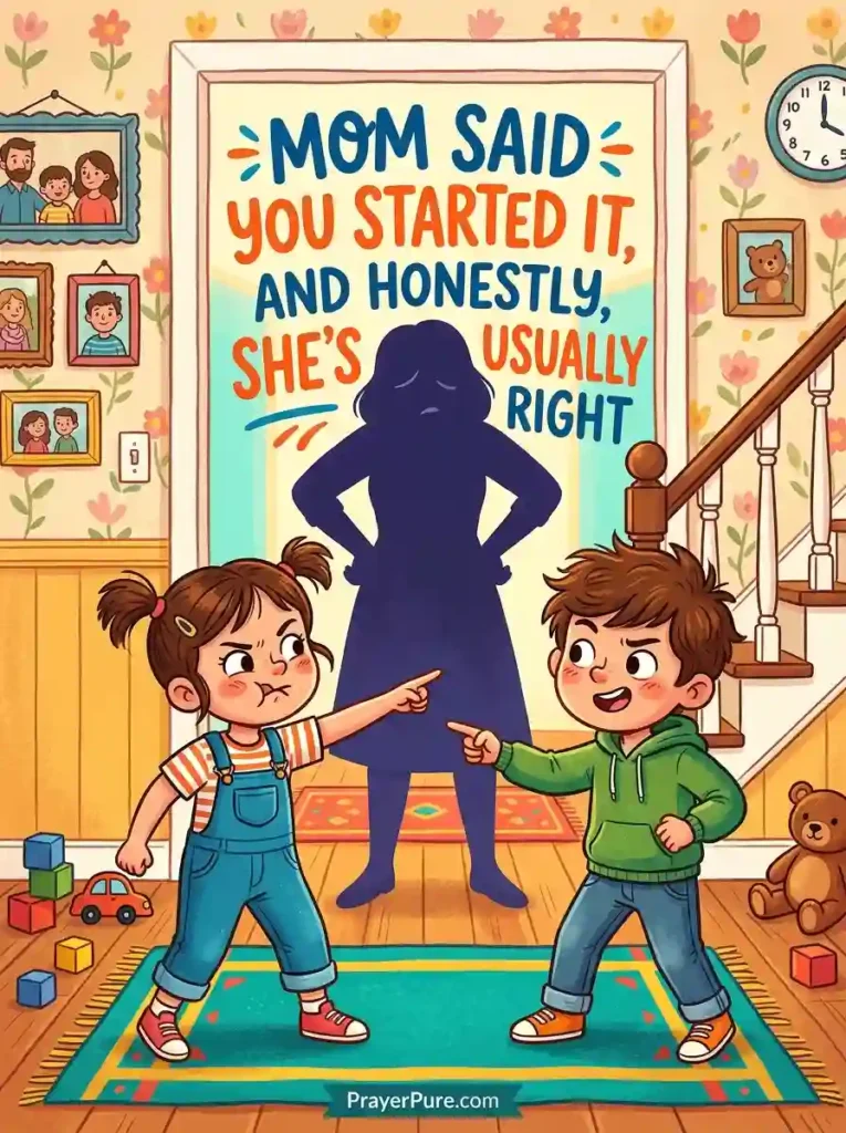 Funny Sibling Quotes for Adults