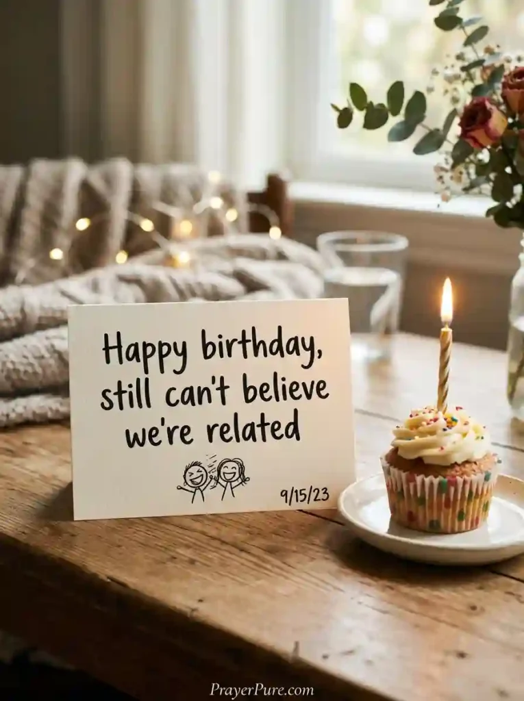Funny Sibling Sayings for Cards