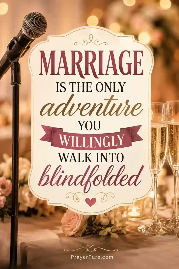 Funny Wedding Quotes for Toasts and Speeches