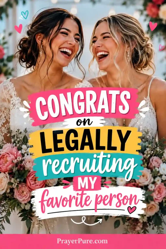 Funny Wedding Wishes for Your Best Friend