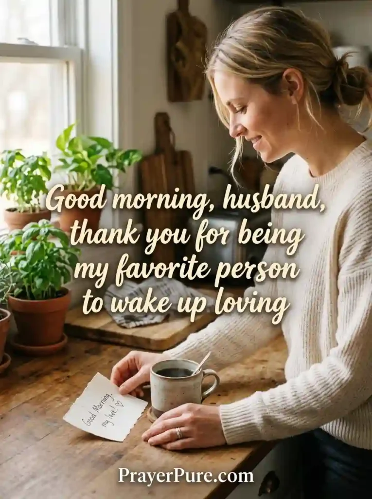 Good Morning Messages for Husband