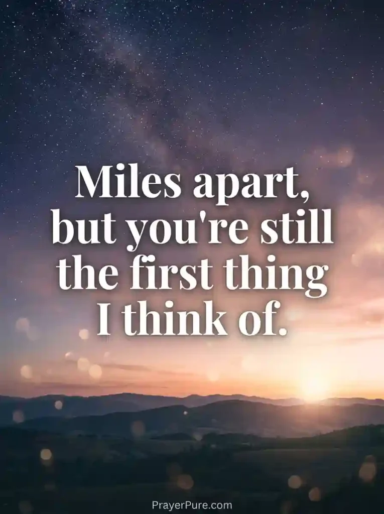 Good Morning Messages for a Long Distance Relationship