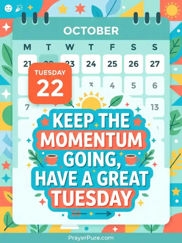 Great Day Messages for Tuesday