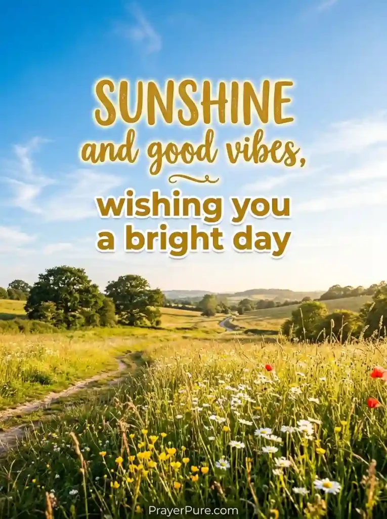 Great Day Messages for a Sunny Day