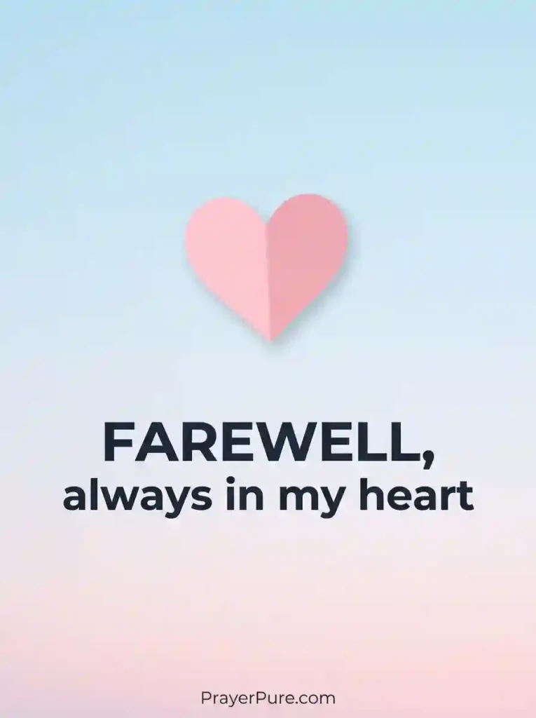 Heartfelt Farewell One-Liners