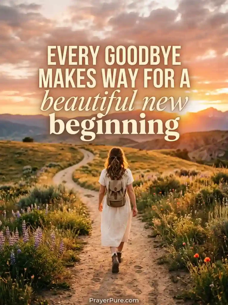Heartfelt Farewell Quotes About New Beginnings