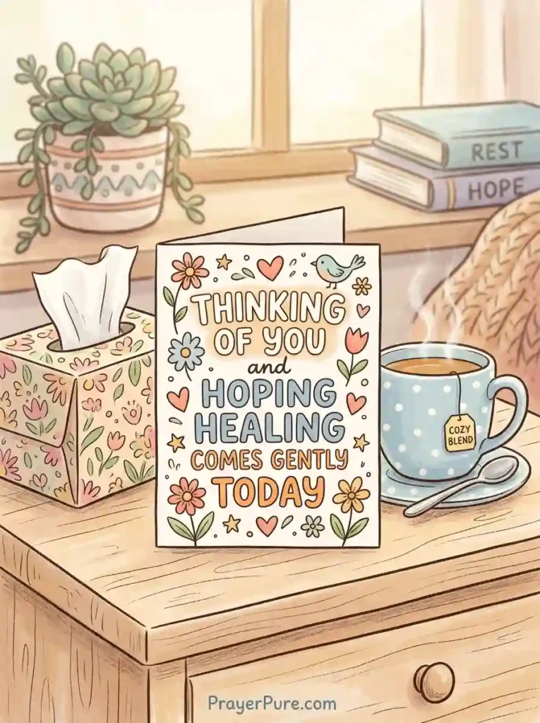 Heartfelt Thinking of You Messages for Someone Healing