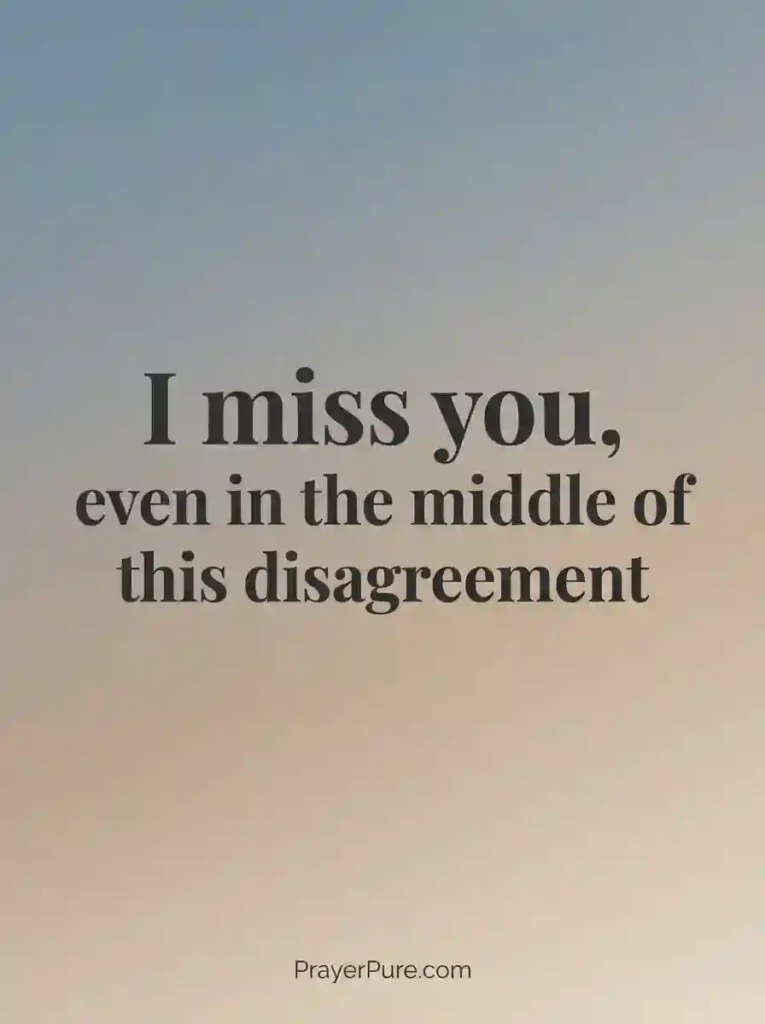 I Miss You Quotes for Him After an Argument
