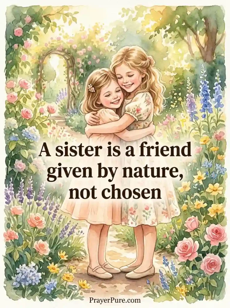 Meaningful Sister Quotes & Sayings From the Heart