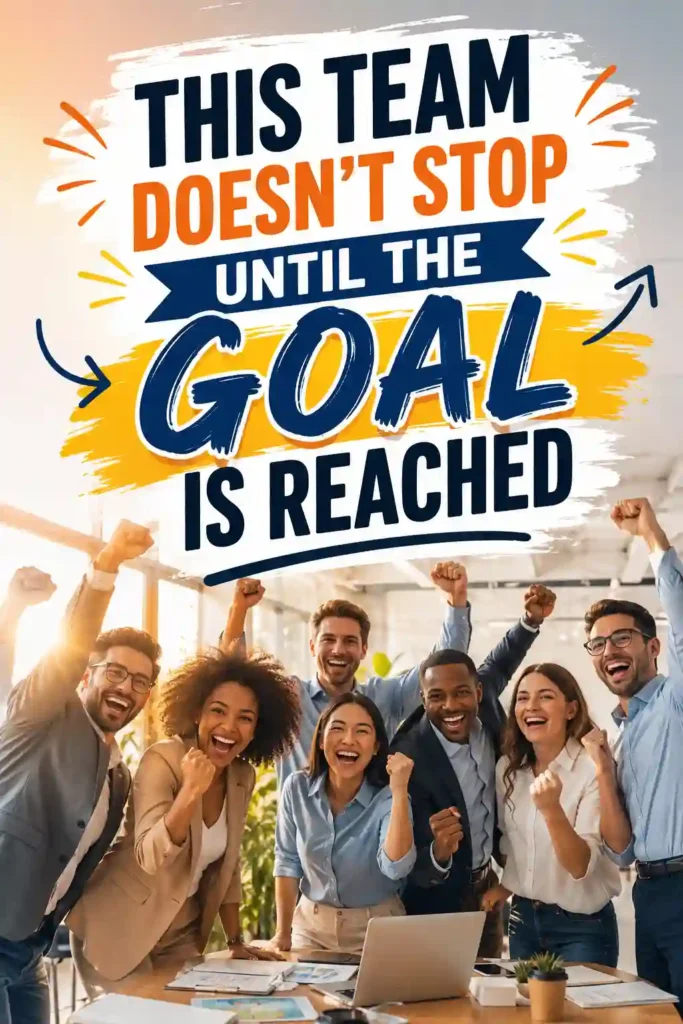 Motivational Team Captions