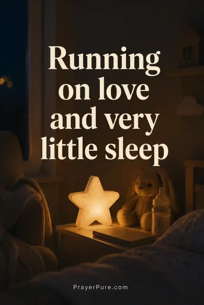 Newborn Baby Girl Captions About Sleepless Nights