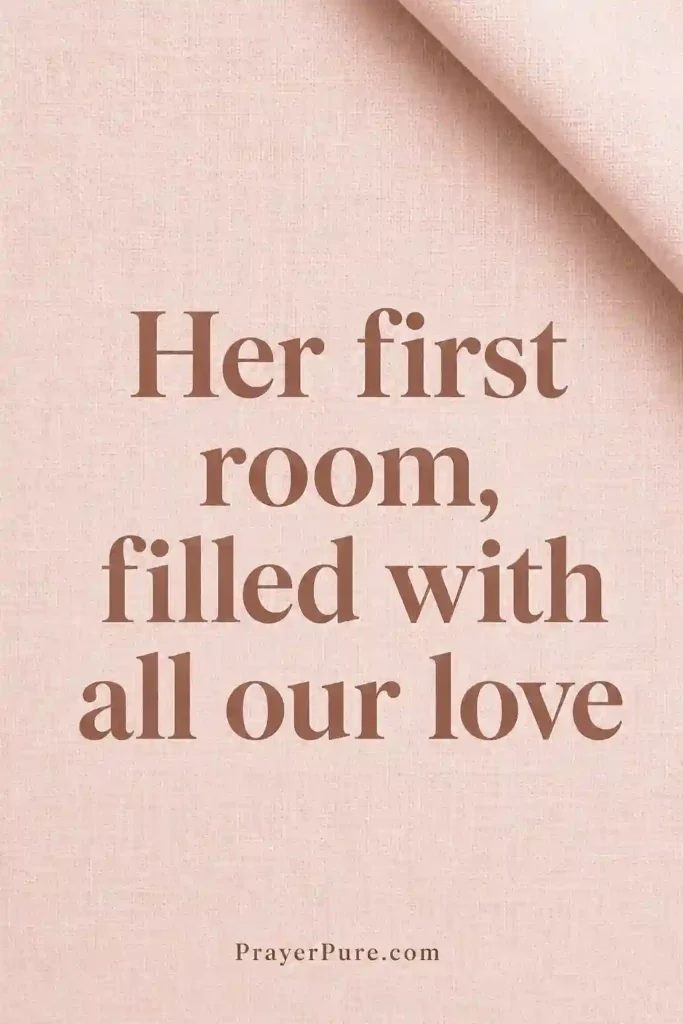 Newborn Baby Girl Captions for the Nursery