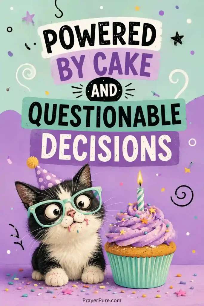 Quirky & Random Funny Birthday Captions for Yourself