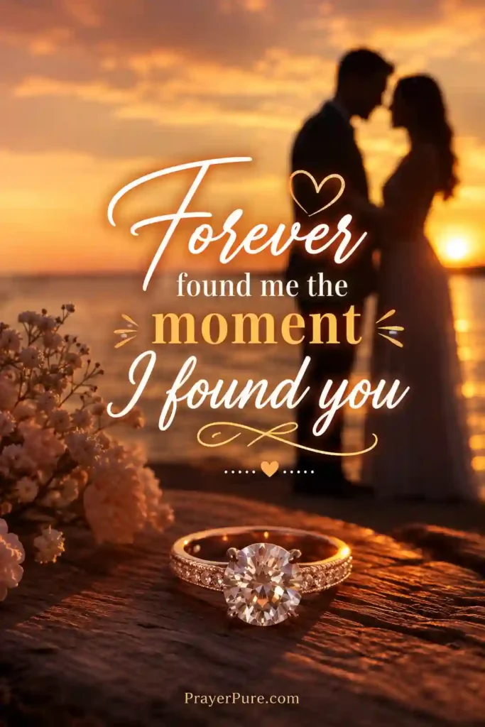 Romantic Engagement Announcement Captions