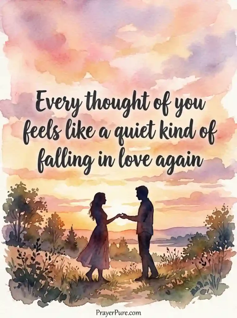 Romantic Thinking of You Quotes