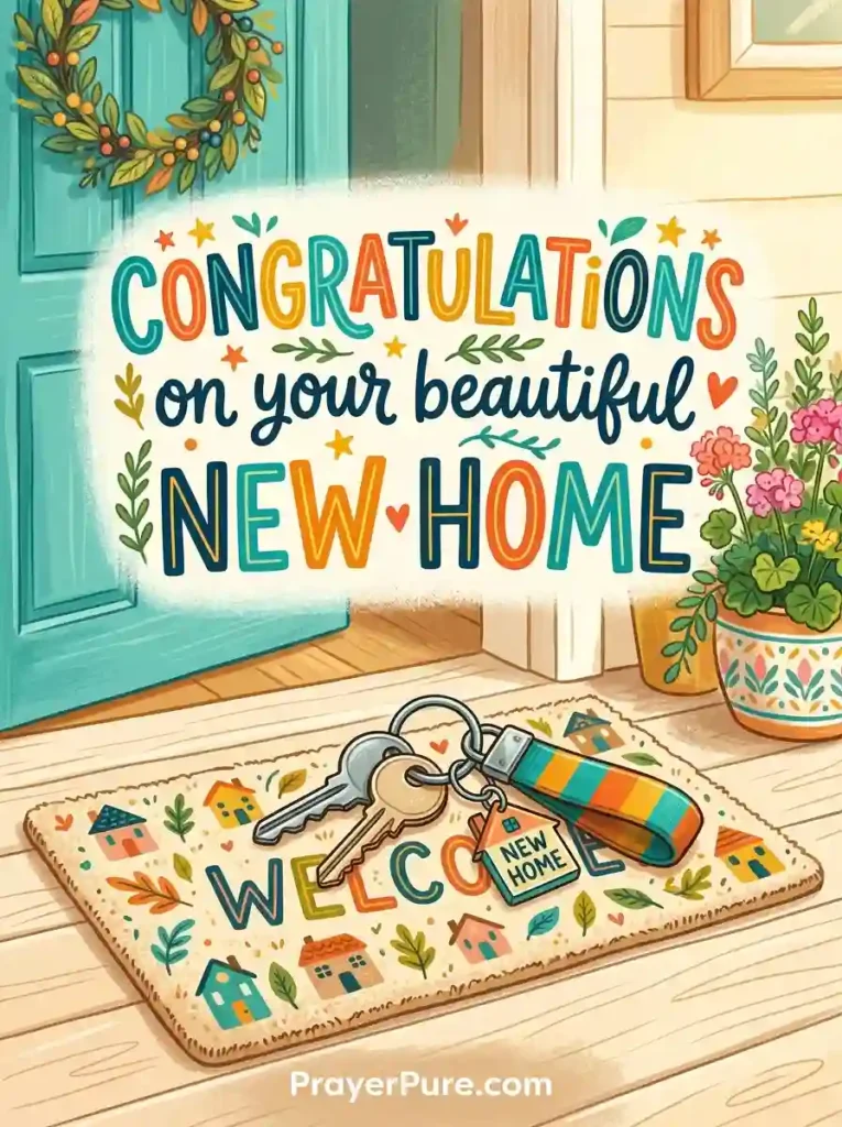 Short Congratulations Messages for Buying a Home