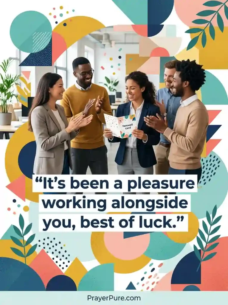 Short Farewell Messages for Coworkers