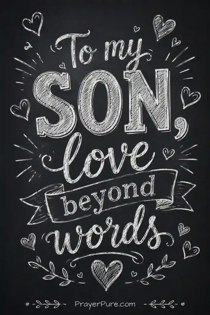 Short Mom Son Quotes for Cards