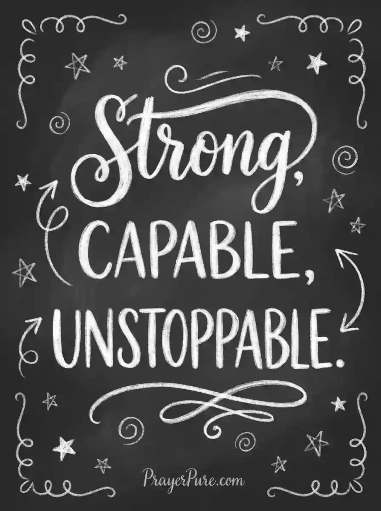 Short Sayings to Feel Strong