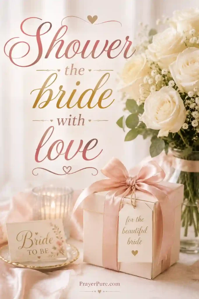Short & Sweet Bridal Shower Captions