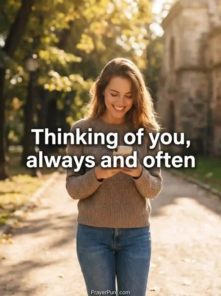 Short Thinking of You Captions for Instagram