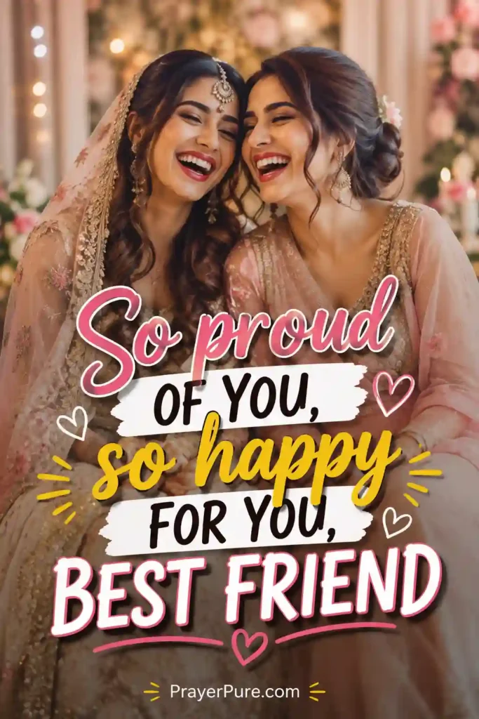 Short Wedding Messages for Your Best Friend