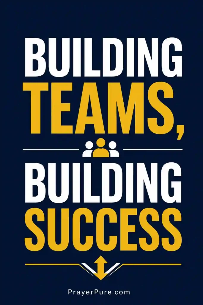 Team Building Sayings for Posters and Slides