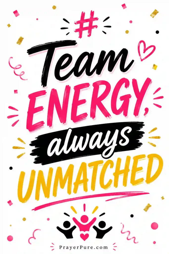 Team Captions Hashtag-Style One-Liners