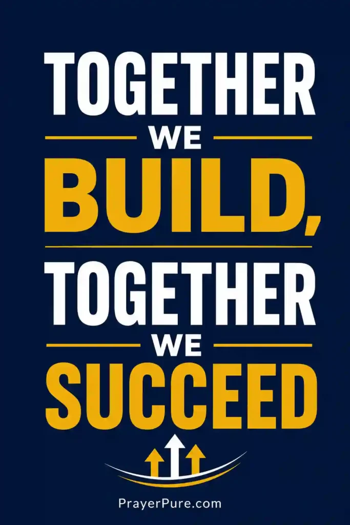 Teamwork Sayings for Posters and Presentations