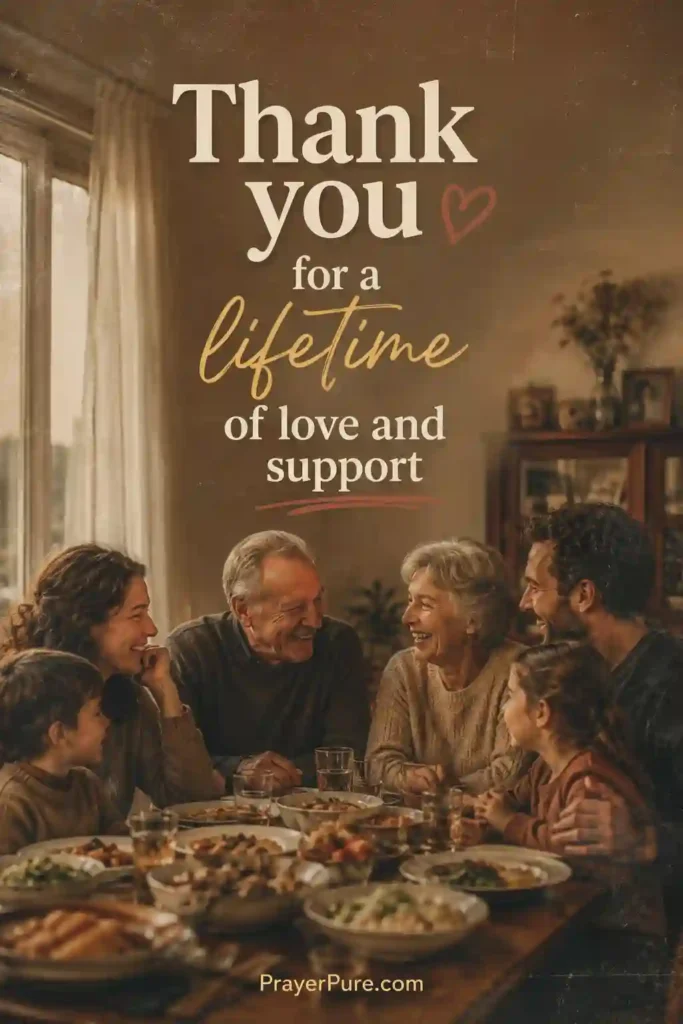 Thank You Messages for Family