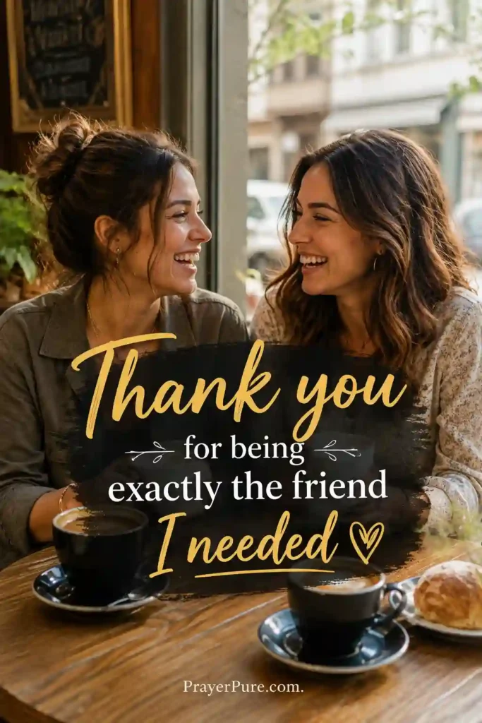 Thank You Messages for a Friend