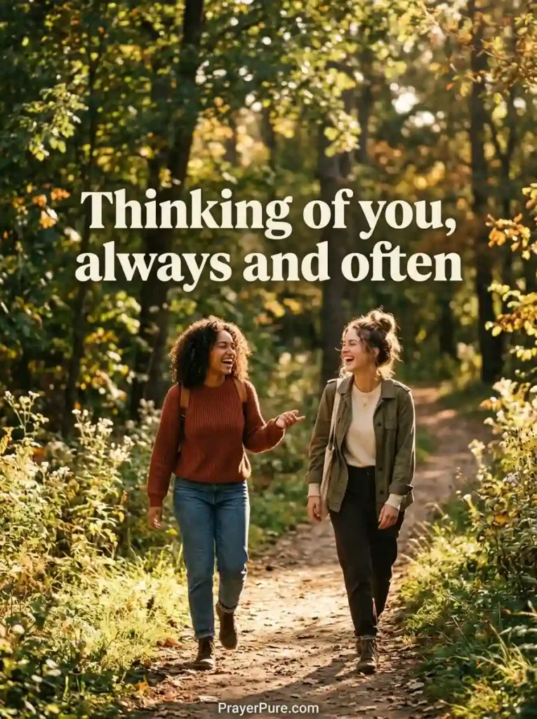 Thinking of You Captions for Friends on Instagram